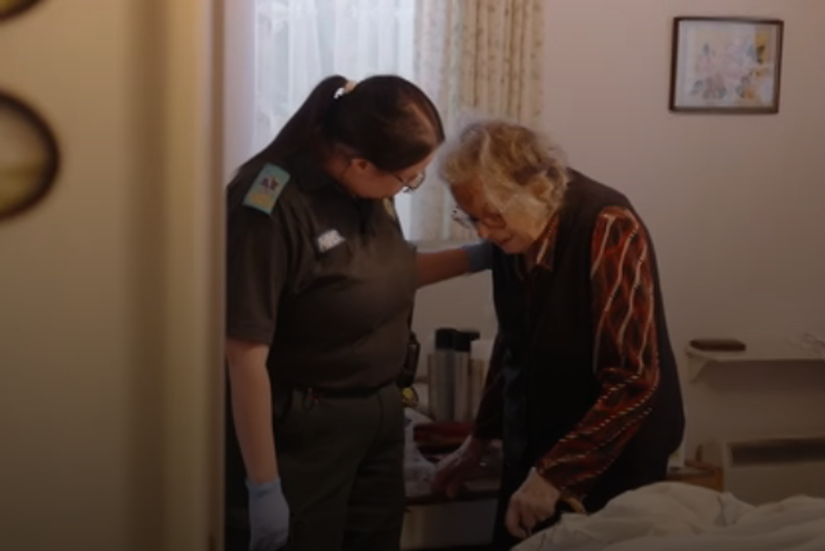 Wife 96, in tears ‘he’s all I’ve got, after elderly husband’s ‘nightmare’ fall