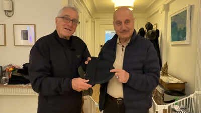 Robert De Niro hosts Anupam Kher for lunch in US with partner Tiffany Chen; Bollywood actor says, ‘Fortunate to call you my friend’