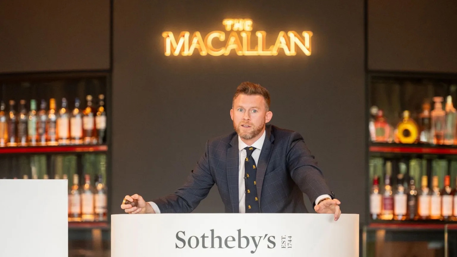 ‘Holy grail of whisky’ sells for £2.1m at auction