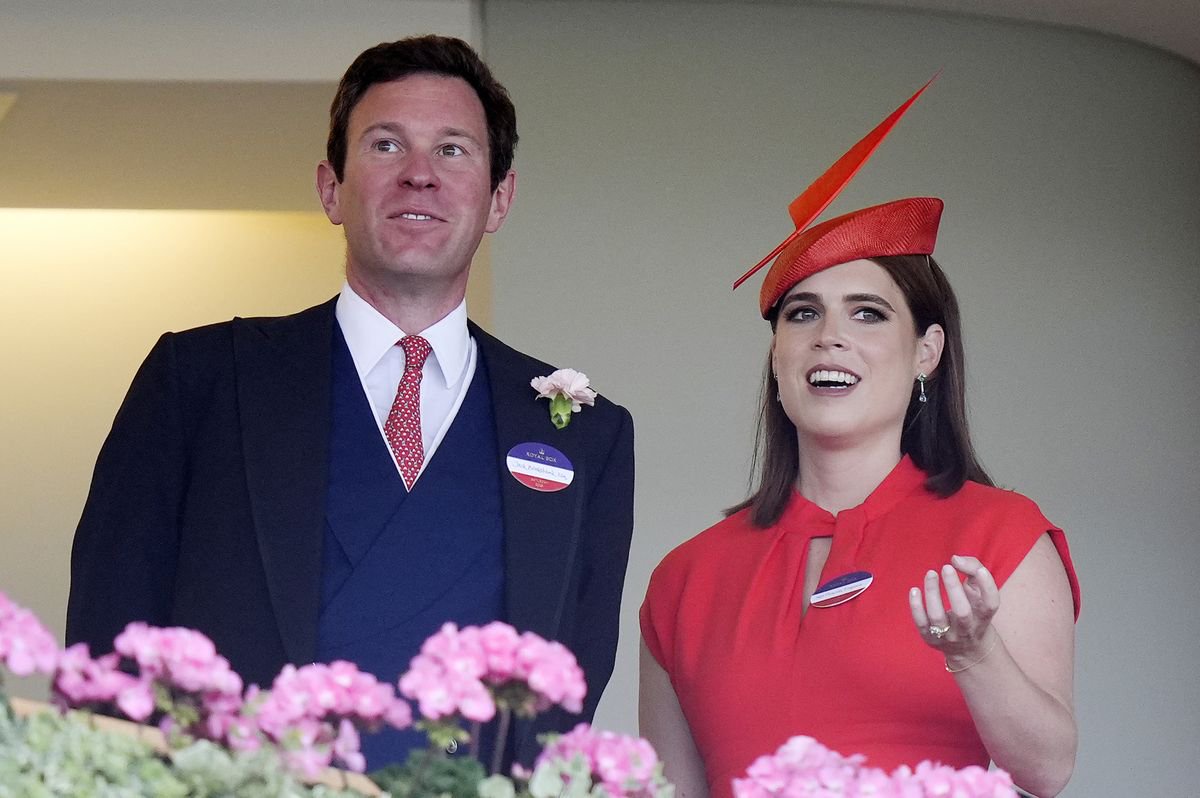 Princess Eugenie shares adorable new video of baby daughter on eighth wedding anniversary