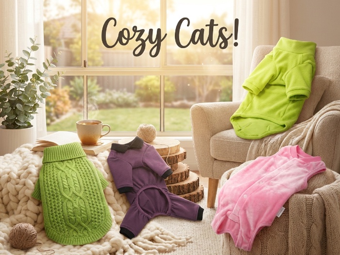 Warmth, Recovery, and Style: Cat Clothing Picks We Love