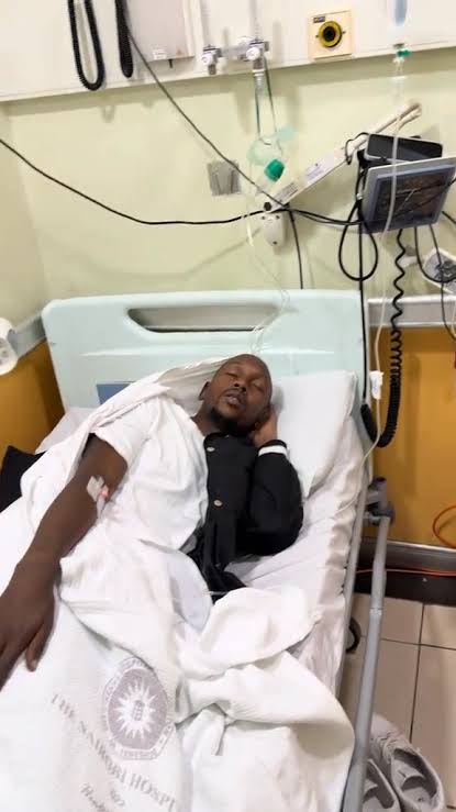 “Prayers Up” Geoffrey Mosiria Appears Frail on Hospital Bed as Admission Enters Day 2