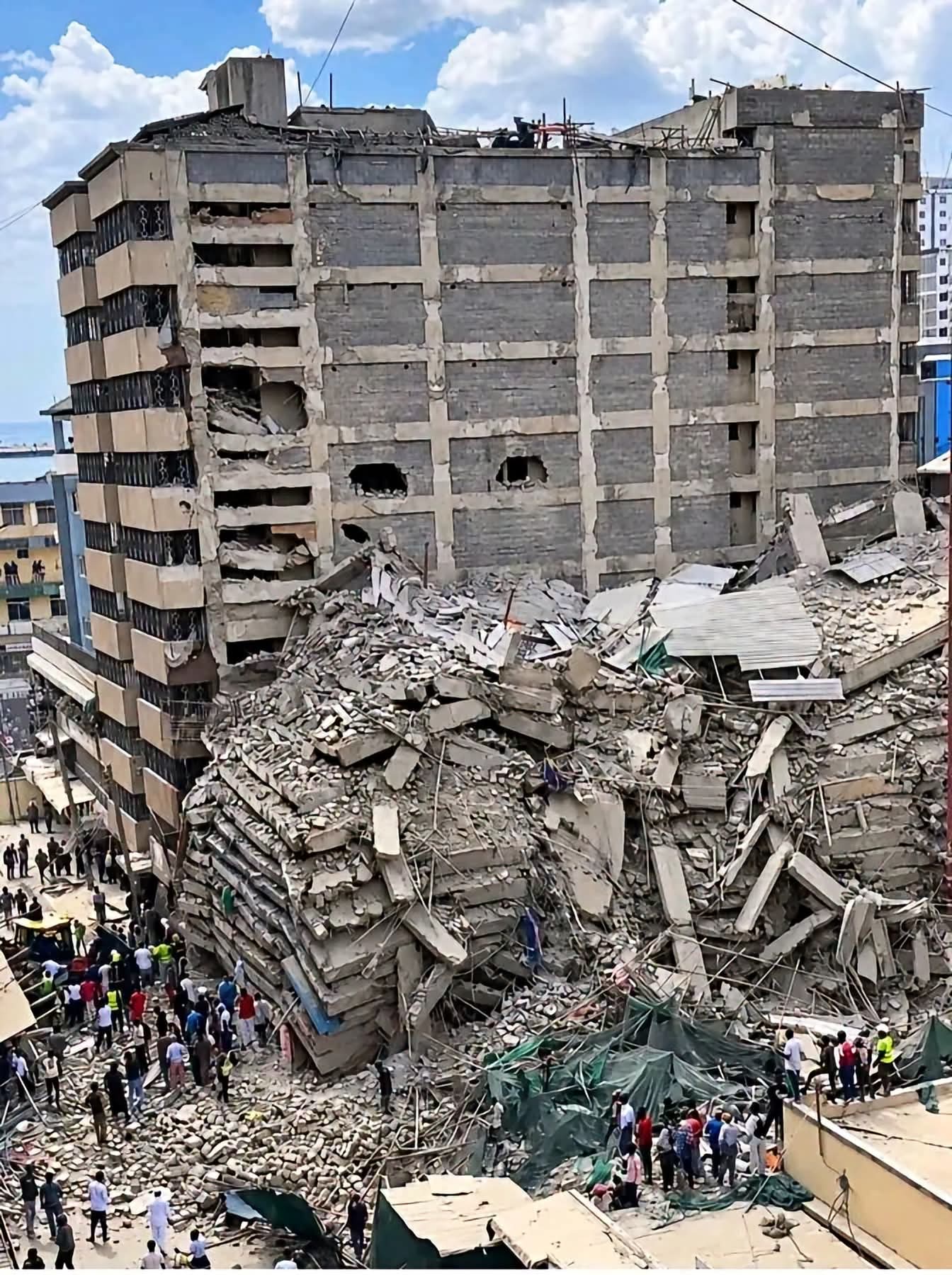 Eastleigh Building Collapse: Sakaja Reveals Missing Certificate as Rescue Teams Race Against Time