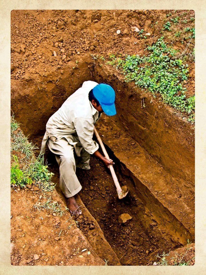Why dead bodies are buried six feet under the ground
