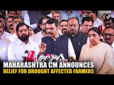 Maharashtra CM Fadnavis announces first-ever Rs 5000 advance assistance to drought affected farmers