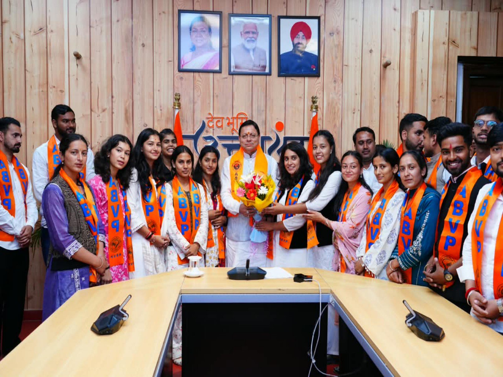 ABVP has been working for students, national causes, social concerns: Uttarakhand CM