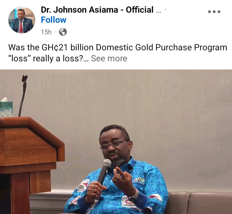The GoldBod Losses Finally Explained By BoG Governor Dr Asiama – Massive Reactions Online