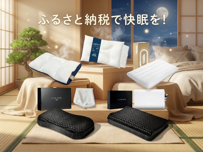 快眠への誘い！最新おすすめ枕特集