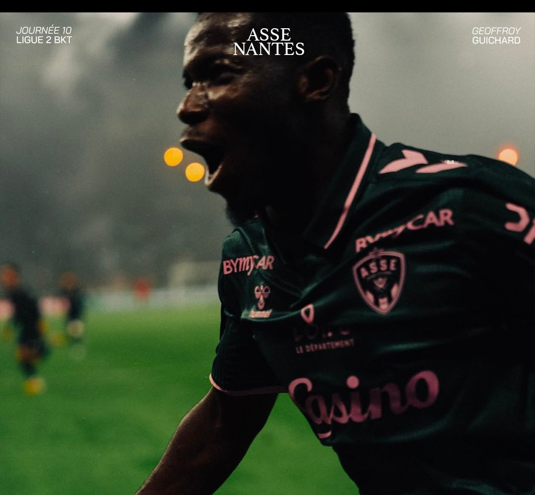 Ghana’s Augustine Boakye scores late to secure AS Saint-Étienne 1-0 victory over Nantes in the Ligue 2