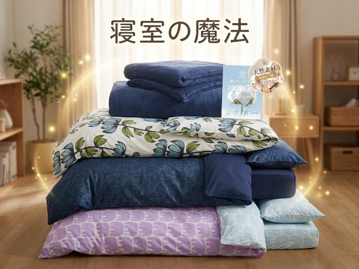 心地よい寝室づくりにぴったりの掛け布団カバー特集