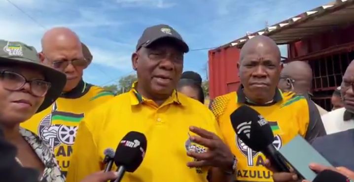 “It Was The People & Leadership That Requested Me To Deploy The Army To KZN” Ramaphosa Hit Out