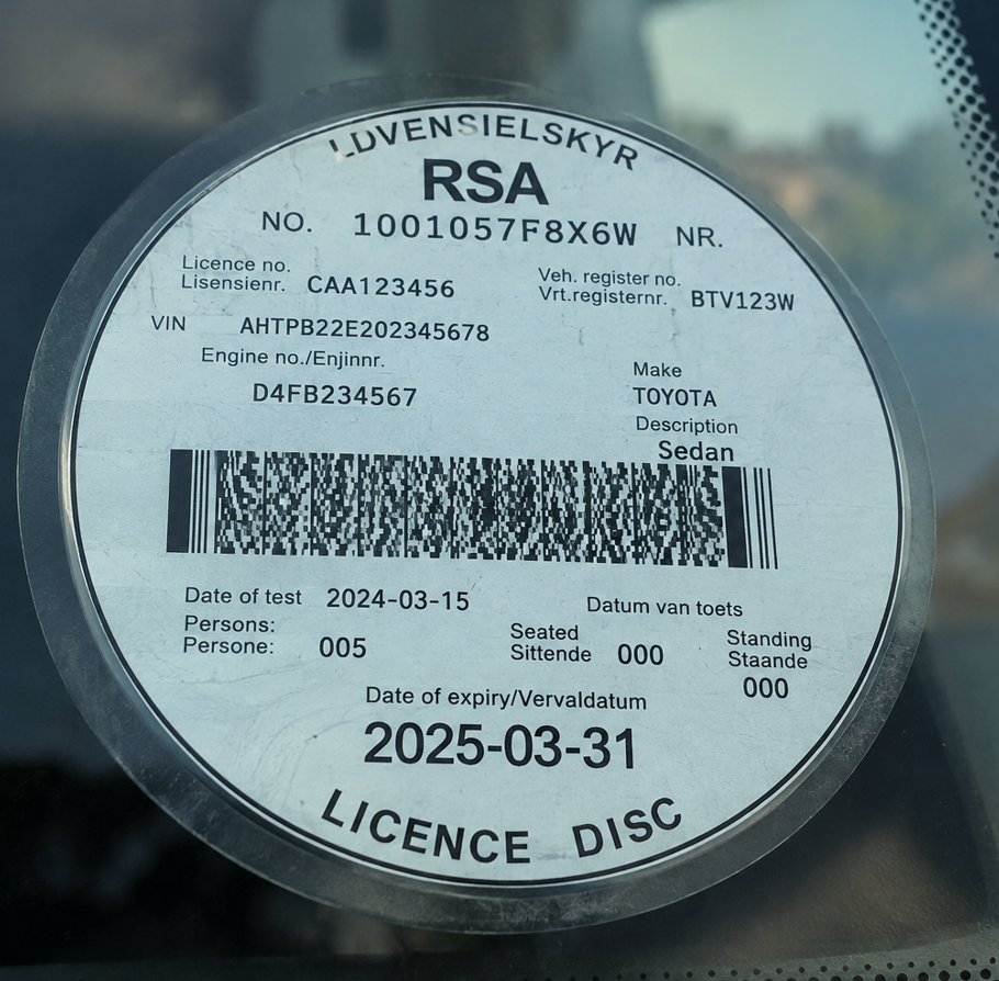 Licence to pay: New tax change is coming for South African motorists