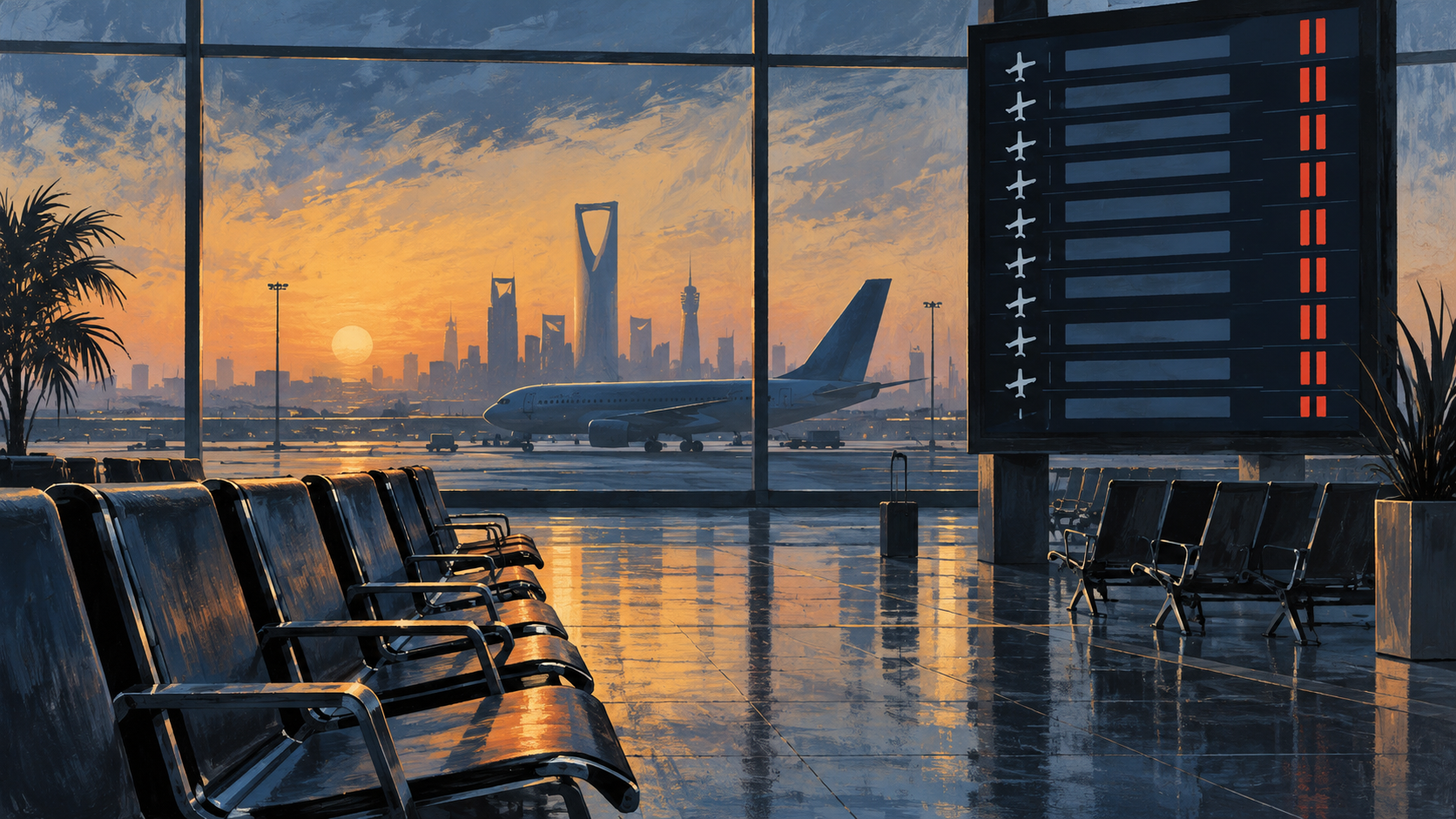 Riyadh airport attack kills 12 and injures 309, Saudi aviation authority says