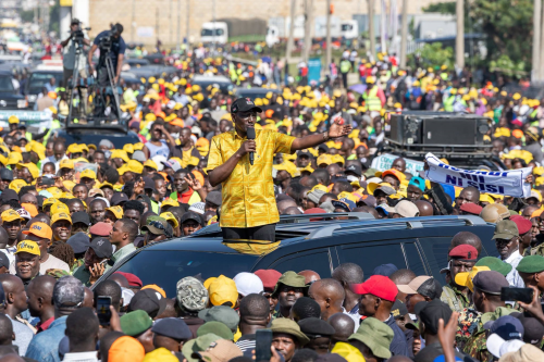 Listen to How the Crowd Responded After Ruto Asked Them to Repeat These Words After Him