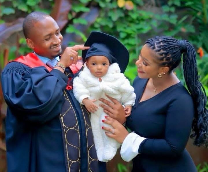 Otiende Amollo’s Son & His Wife Over The Moon As They Celebrate Their 3rd Wedding Anniversary