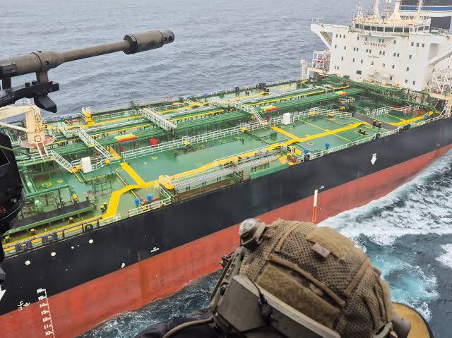 French navy boards ‘shadow fleet’ ship in Indian Ocean: Macron
