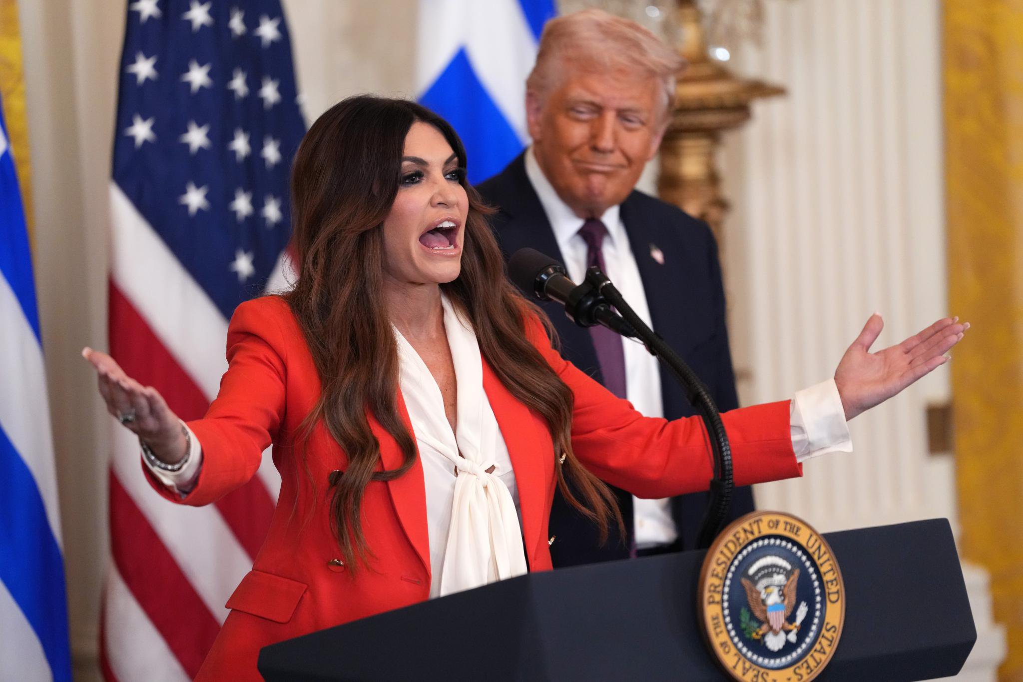 Kimberly Guilfoyle ‘on very thin ice’ with Trump after accusations of pay-to-play scheme as ambassador to Greece