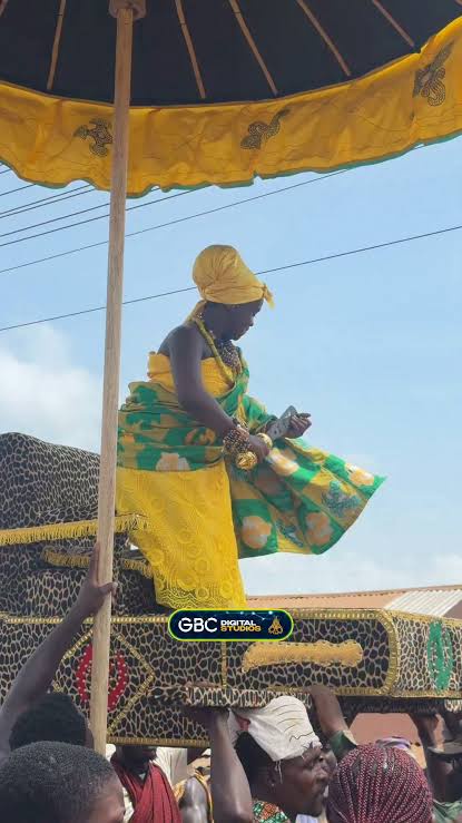 Ghana’s Youngest Queen Mother Showcases Traditional Dance at Ohum Festival 2026
