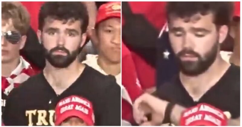The body language of this guy behind Trump made far more sense than the president’s word salad – 19 delicious drops of schadenfreude