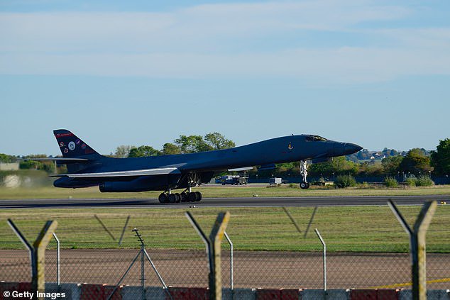 US military removes all B-1 bombers from RAF Fairford after ‘Iran-linked terror plot’ against the base: New fears over security force ‘rapid’ removal of planes – some of which only arrived last week