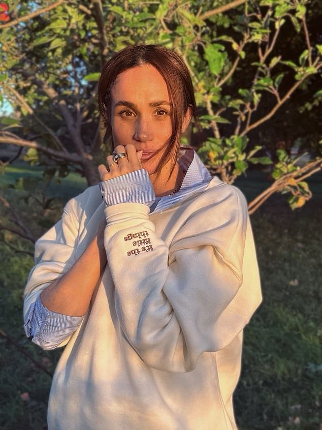 Hidden details in Meghan’s blitz of photos showcasing her new life in the countryside – from her £2,000 Oura ring to Lili’s pink backpack