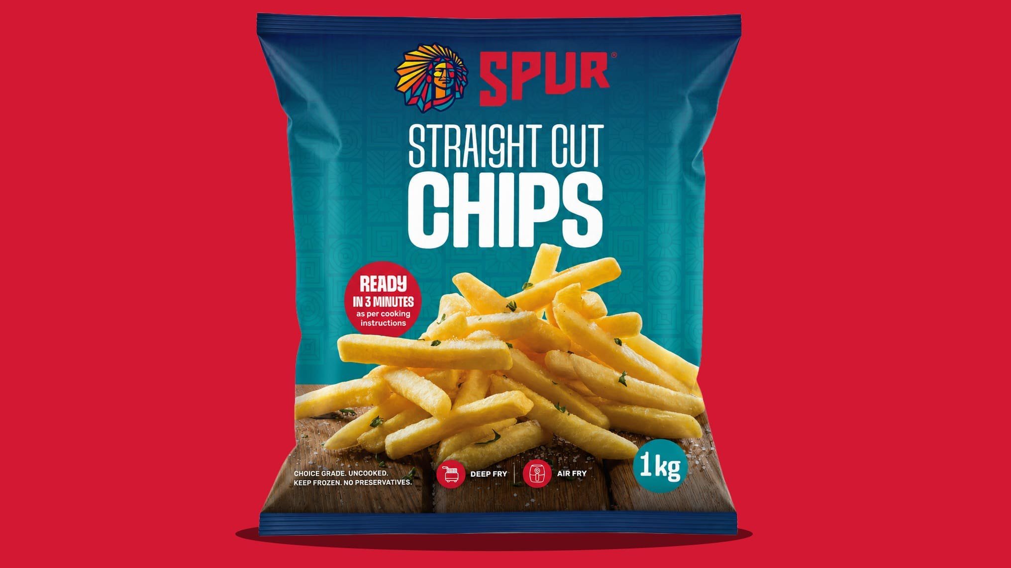 Spur chips will now be sold frozen in South African stores