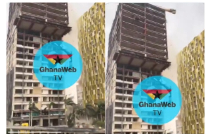 Stunning Scenes Emerge After Part of a High-Rise Building Collapses in Ghana’s Capital