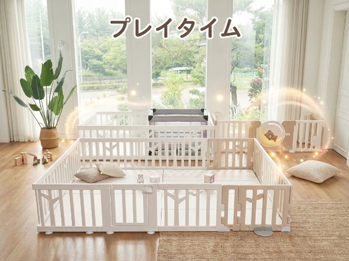 赤ちゃんを安心して遊ばせる！おすすめベビーサークル特集