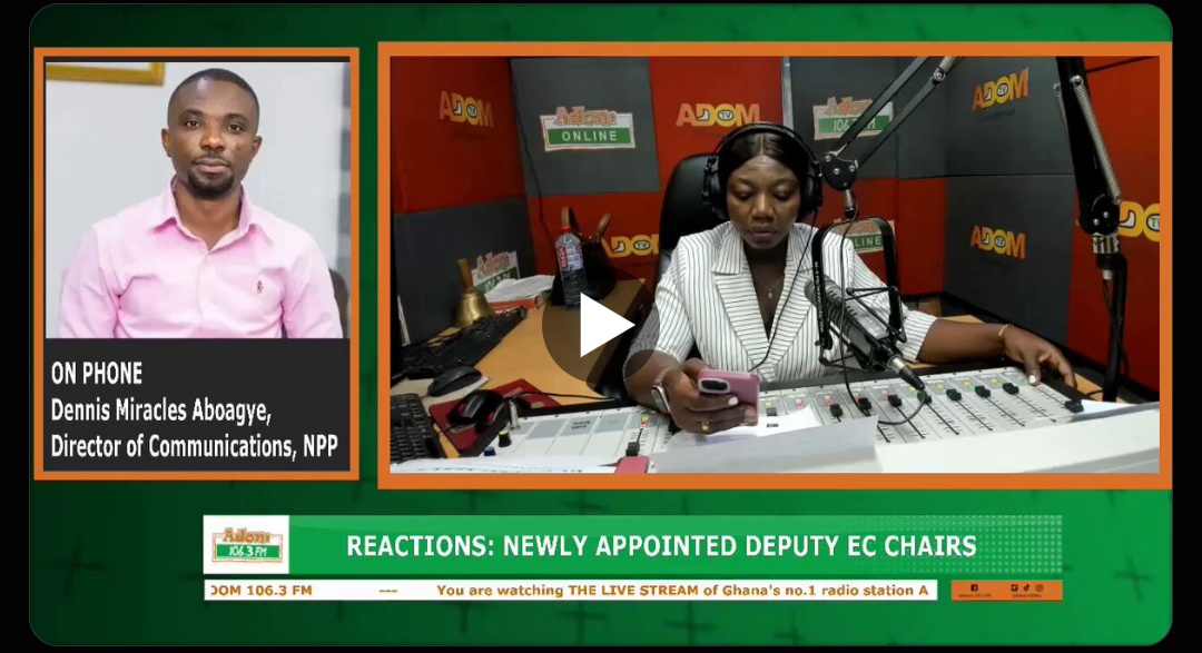 Why Appoint An NDC Member? – Dennis Miracles Aboagye Questions Emilia Afi Agbenyo’s EC Appointment
