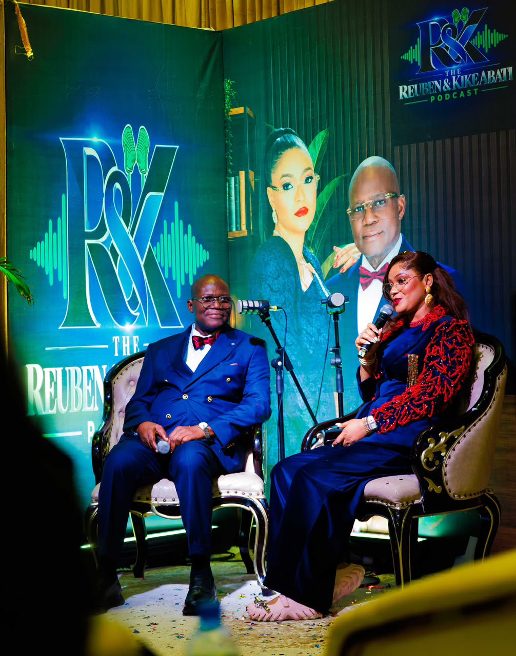 Kikelomo Atanda-Owo Celebrates 20 Years in Media Unveils Podcast With Husband Reuben Abati