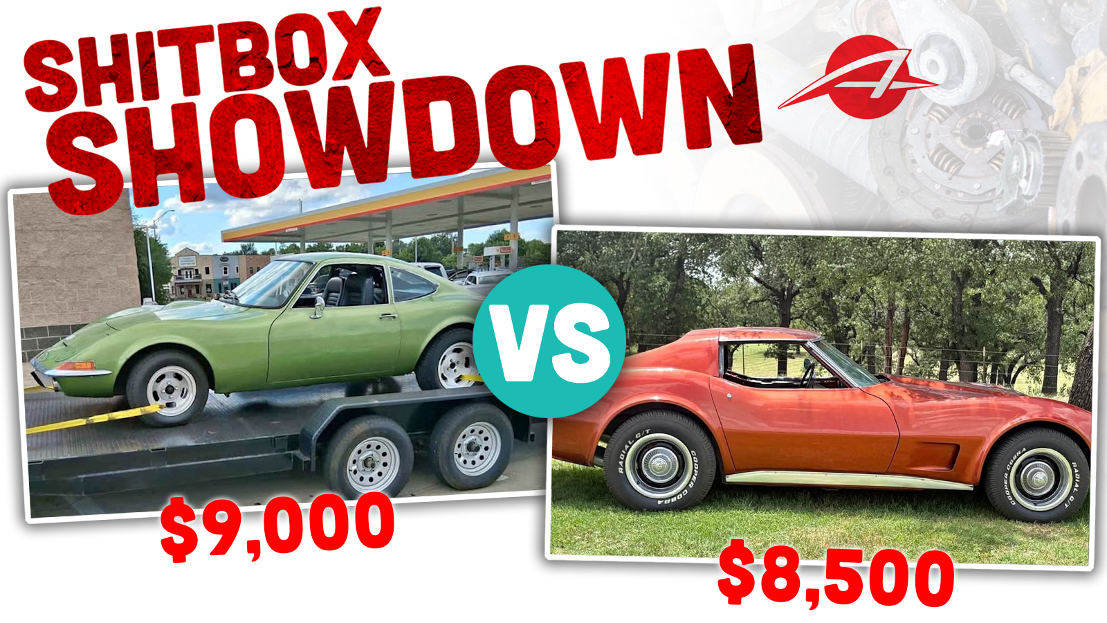 Choose Your Swoopy 70s Two-Seater: 1973 Opel GT vs 1975 Chevrolet Corvette