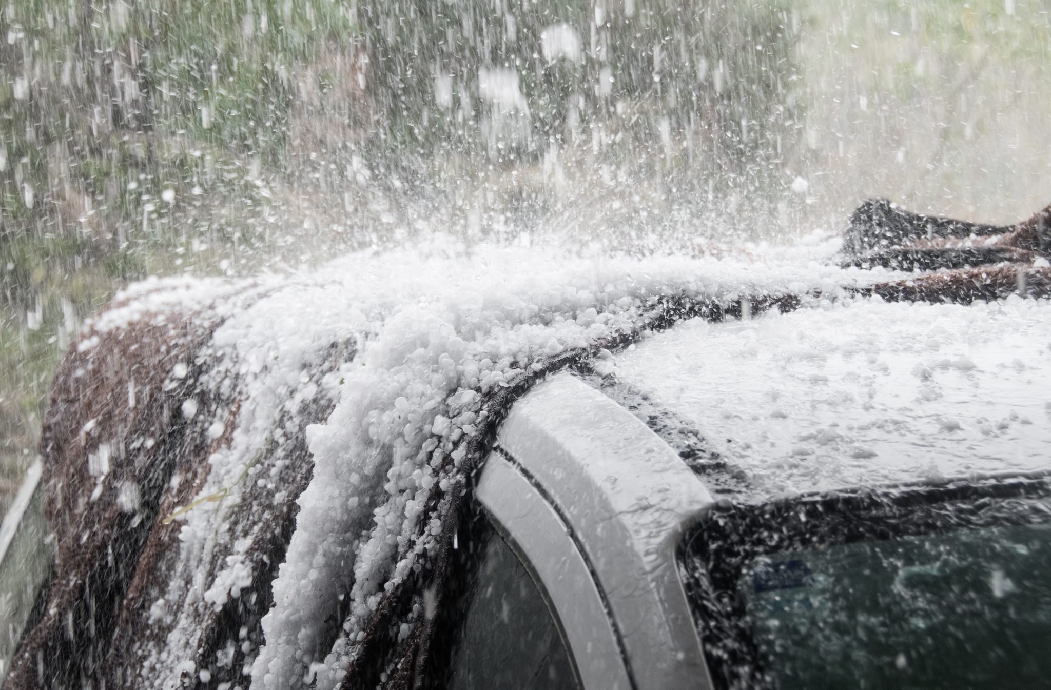 Hailstorms, a helicopter and the iron fist of control