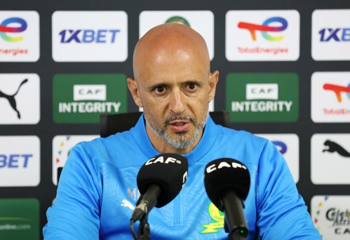 Miguel Cardoso Blames Mamelodi Sundowns Players After CAF Champions League Exit