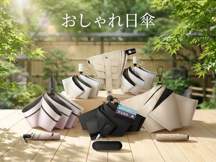 快適な夏を過ごすための最新日傘特集！