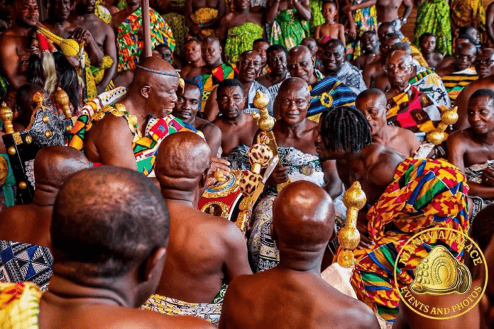 Freezy MacBones returns to Manhyia to thank Otumfuo after winning WBO Africa light heavyweight title