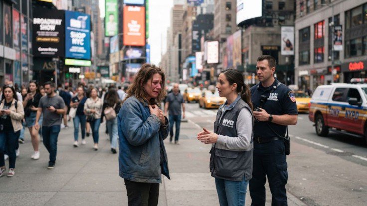 After a Fatal Times Square Stabbing and Police Shooting, Hard Questions Return About New York’s Crisis Care