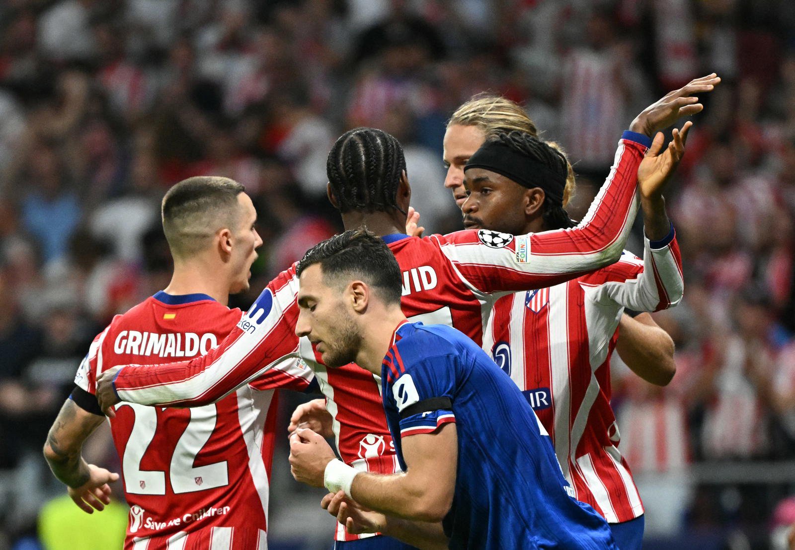 Champions League: Lookman scores as Atletico down Carrick’s struggling Man United