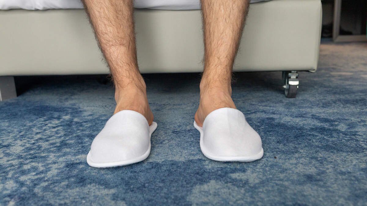 Why a Hospitality Expert Says You Should Never Walk Barefoot in Hotel Rooms