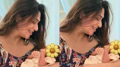Divyanka Tripathi reveals she gets 5 month old twins on sets of Pati, Patni aur Panga: Difficult to leave them even for 2-4 min