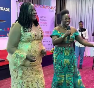 Ida Odinga Brings Party to a Standstill as She Pulls Off Sleek Dance Moves while in a Stunning Dress