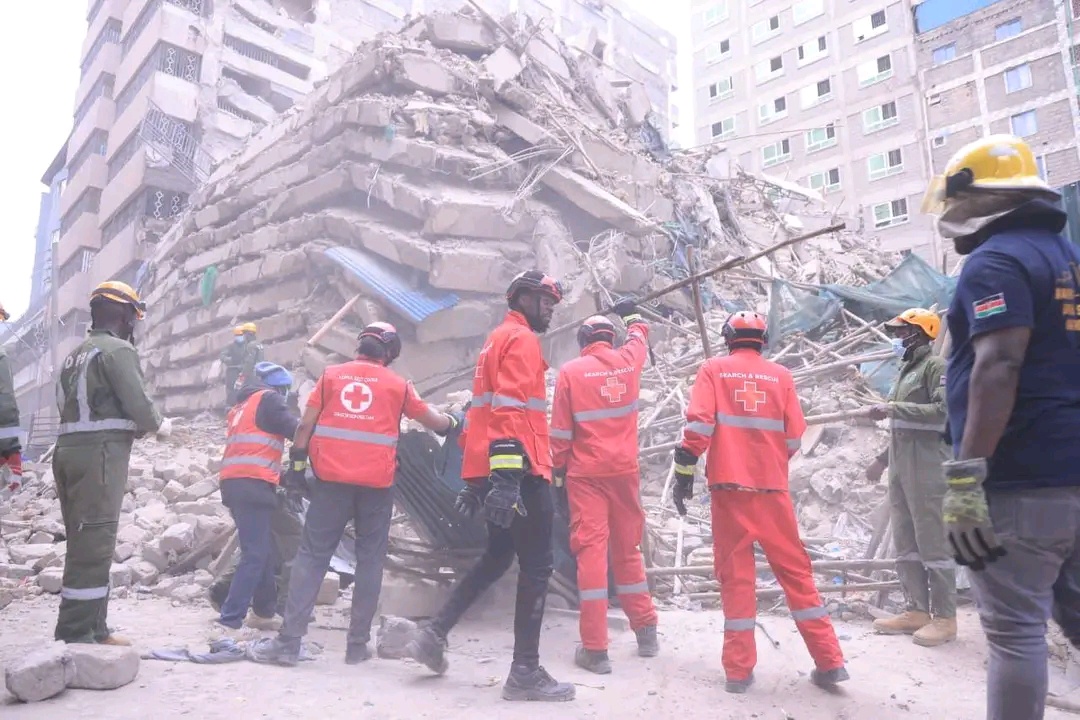 Ndindi Nyoro Speaks After Eastleigh Building Collapse, Calls for Action