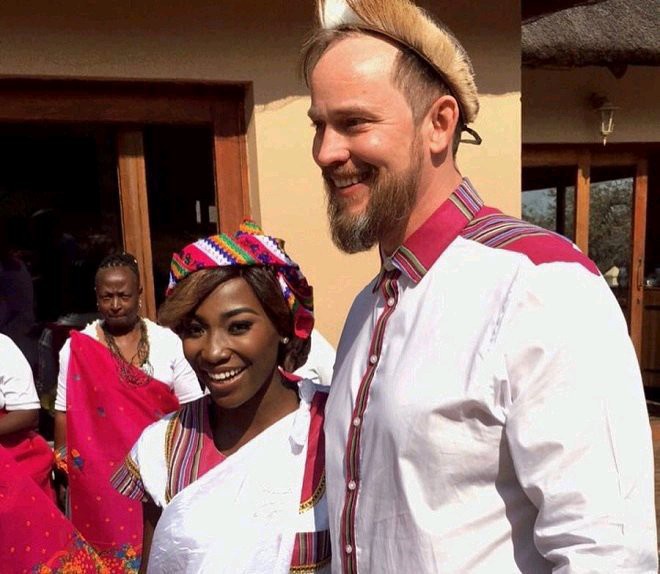 Celebrities who are married to white guys from other countries