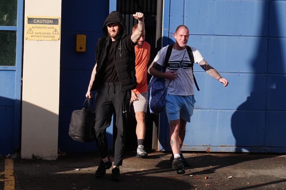 Prisoners cheer as second phase of early release scheme begins