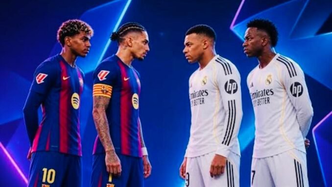 El Clasico: Many households in America to watch Barcelona-Real Madrid on free-to-air channel