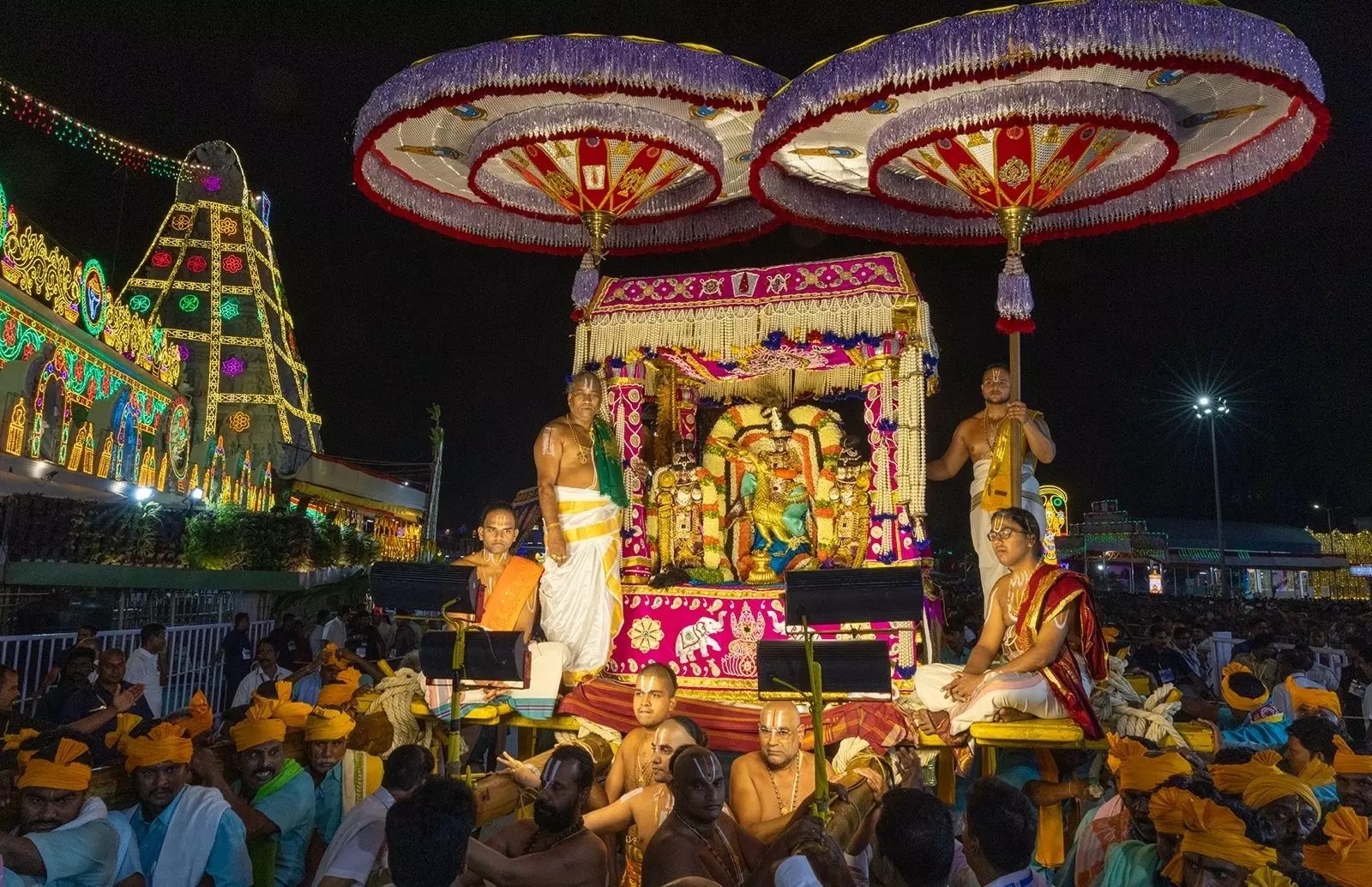 Historical inscription: An Inscription From The 12th Century Records Offerings At The Shrine Dedicated To Ramanujacharya At Tirumala