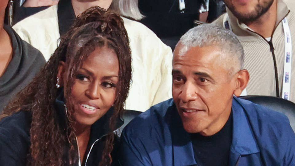 Michelle and Barack Obama share unseen loved-up beach photo in 34th anniversary tribute