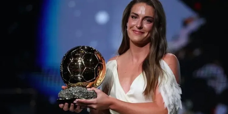 Putellas wins record-equalling third Ballon d’Or