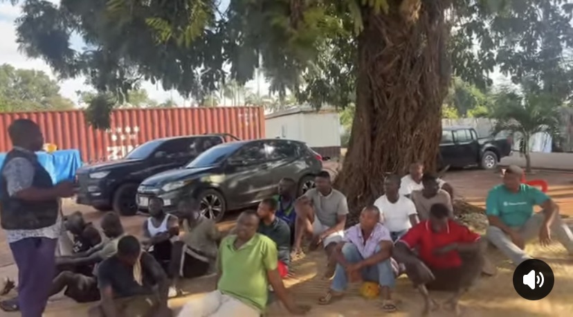 National Security Arrests Thieves Destroying Accra-Kumasi Highway  After Viral Video Exposes Them