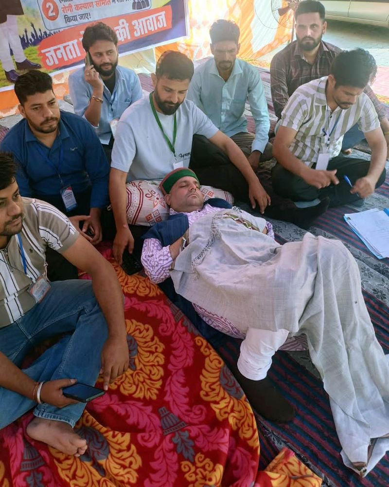 Indefinite fast for early opening of Nurpur MCH enters 3rd day