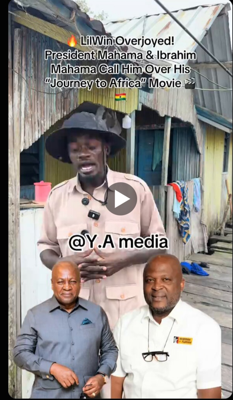 Mahama Called Me — Lil Win Reveals President’s Excitement Over His New Movie With Nigerian Stars
